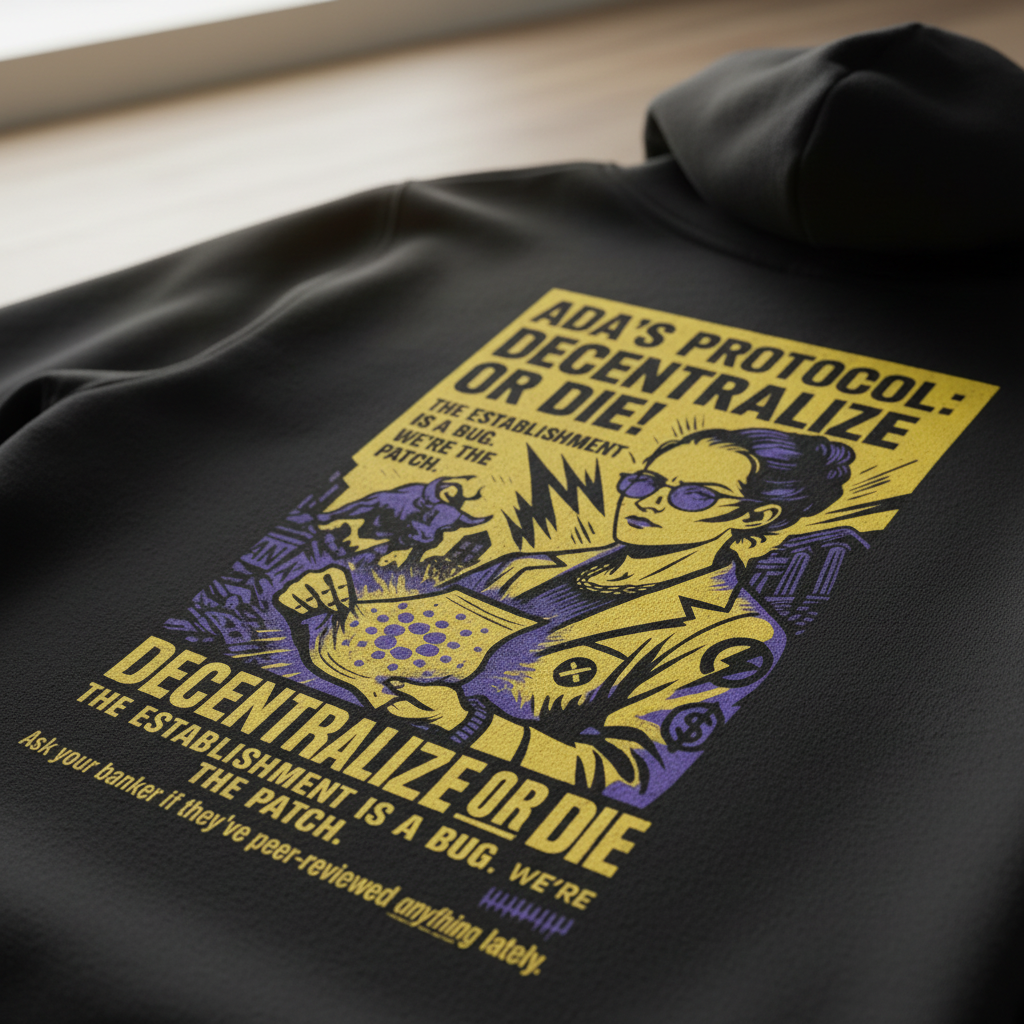 Hoodie Mark10: ADA (Back Print) — Edition of 10