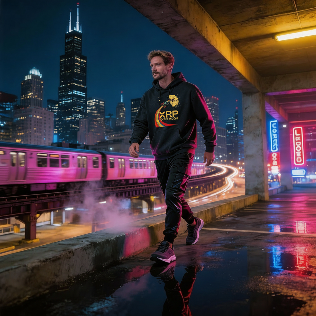 Hoodies Mark1 — XRP TO THE MOON | Numbered Collector Edition (10 Copies Only)