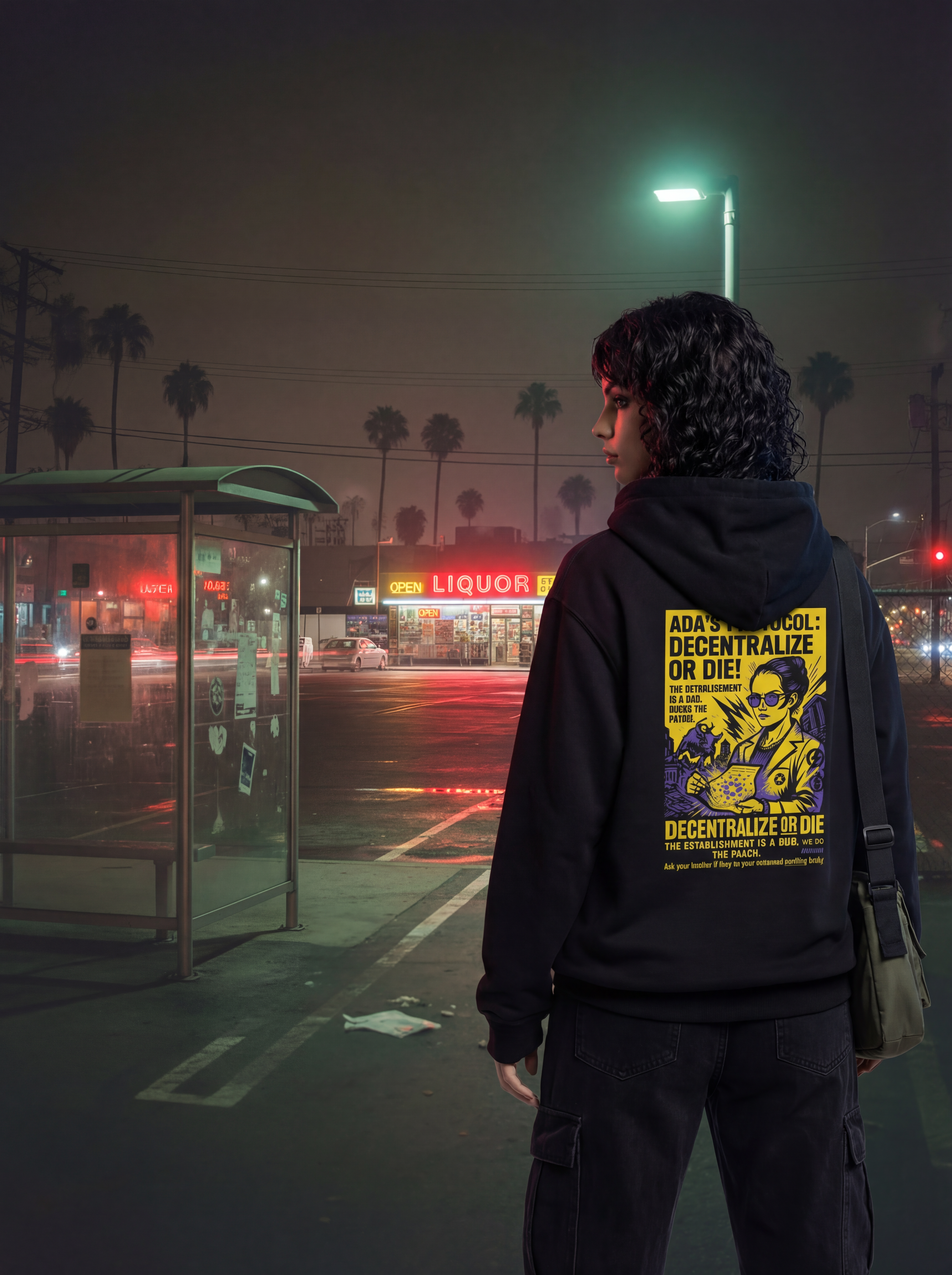 Hoodie Mark10: ADA (Back Print) — Edition of 10