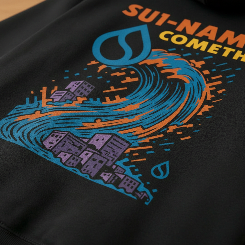 Hoodie Mark5: SUI (Back Print) — Edition of 10