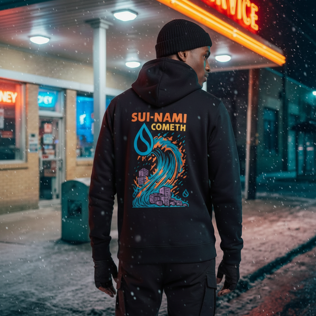 Hoodie Mark5: SUI (Back Print) — Edition of 10