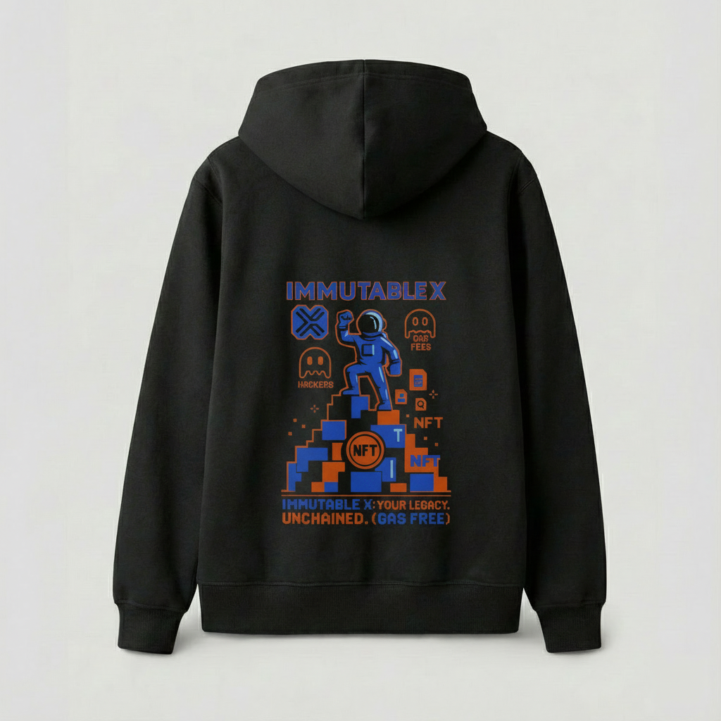 Hoodie Mark4: IMX (Back Print) — Edition of 10