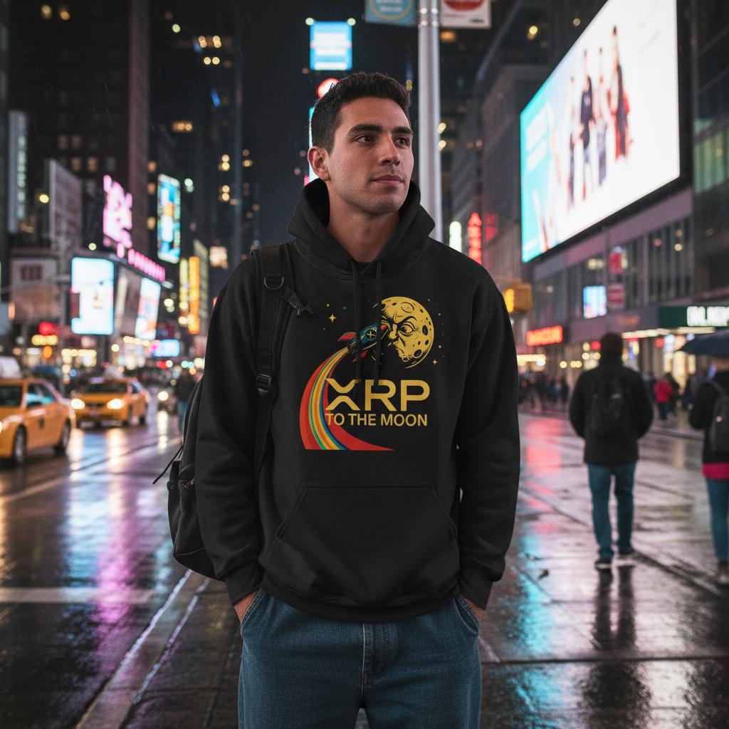 Hoodies Mark1 — XRP TO THE MOON | Numbered Collector Edition (10 Copies Only)
